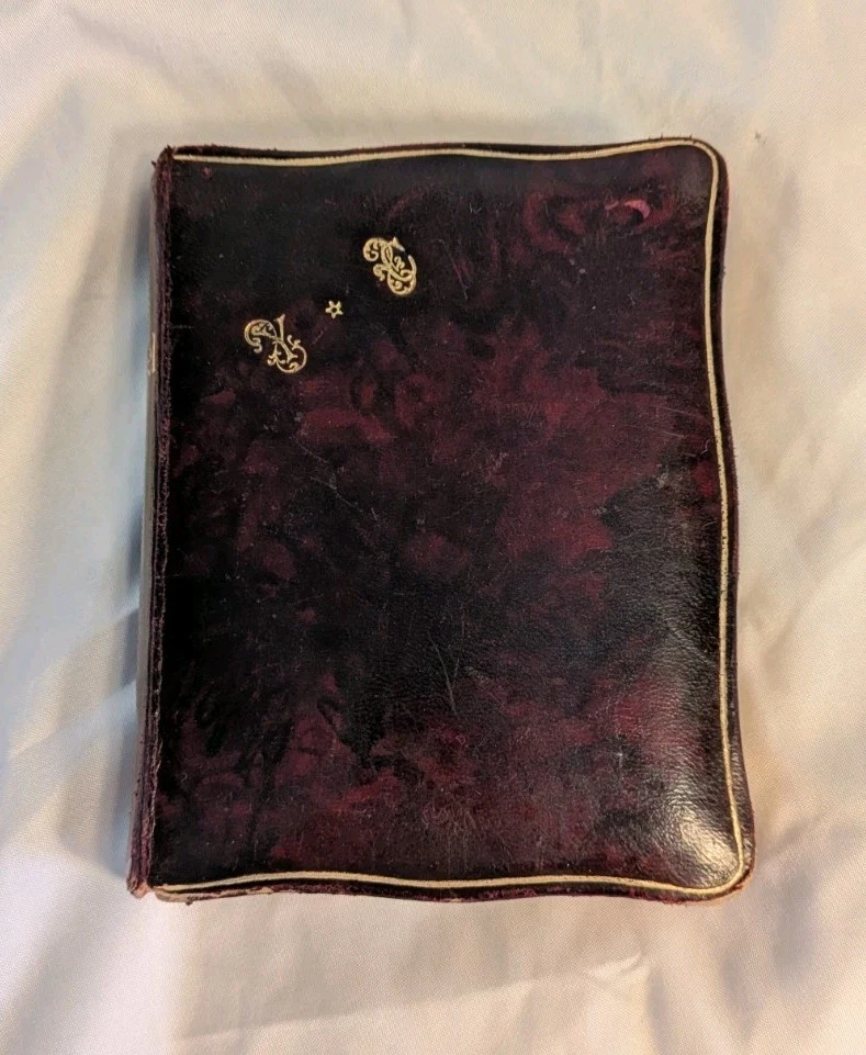 Missel Des Vertus Chrétiennes, 1920, Couverture Cuir Monogramme doré YC, N°211