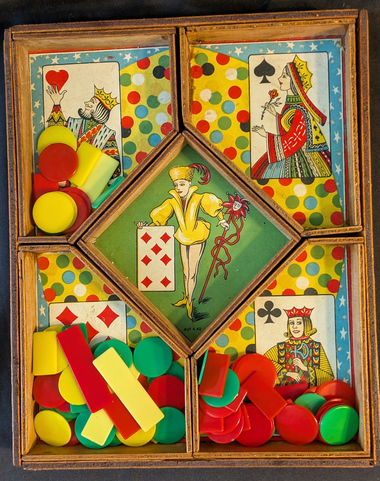Jeu de Nain Jaune des années 1960
