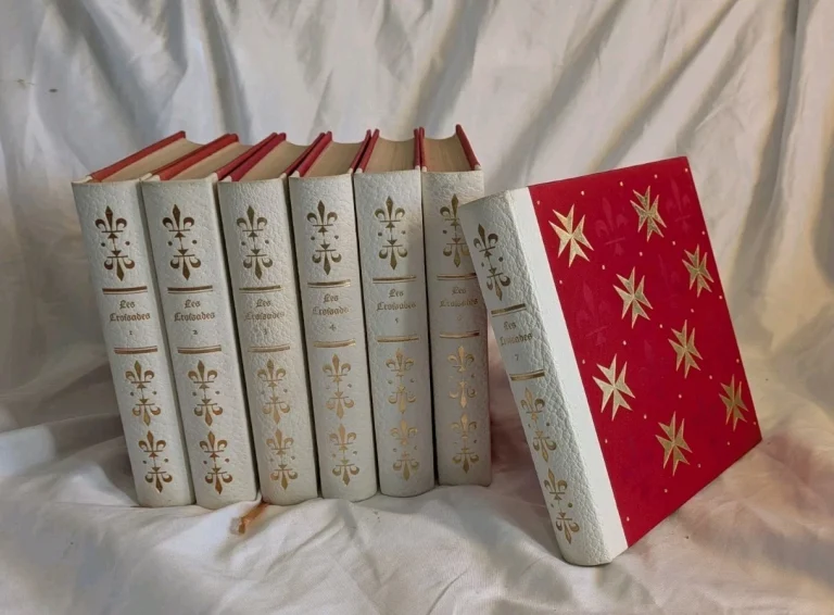 Les Croisades de J.F. Michaud, édition Saint-Clair en 7 tomes
